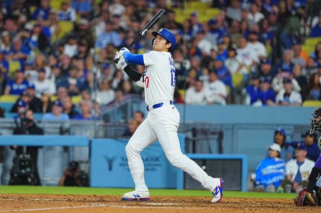 大谷17号でメジャー単独トップ再浮上！ 5月だけで10本目、年間57本塁打