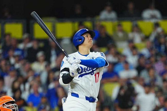 大谷翔平選手 大谷翔平、両リーグトップの23号「誰も彼みたいには打てない！」 183km
