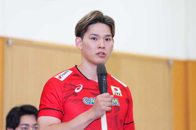 バレー西田有志、リスクある代表活動休養を選んだ理由「自分の中で大切