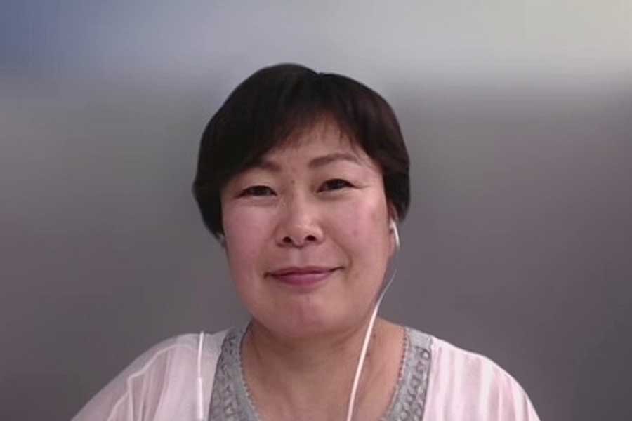 ミラノ・コルティナ大会組織委員会で働く丸山氏【写真：荻島弘一】