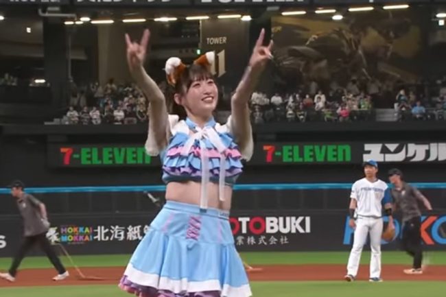 姫の可愛さ爆発してる」 新衣装ファイターズガールと踊った女子にX喝采