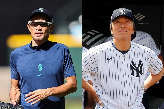 イチロー 松井秀喜 ヤンキース ユニフォームセット 松井秀喜NYから贈られた特別な1日＝イチローが“一瞬の交錯”に込めた