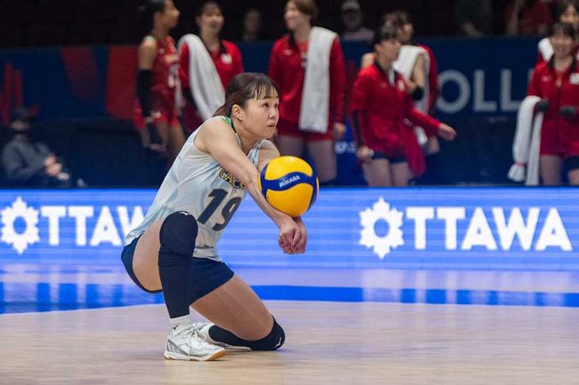 日本にこんな逸材がいたなんて」 女子バレー超絶ラリーで「レシーブの