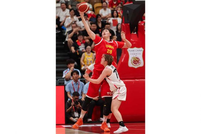 日本戦でも衝撃 女子で226cm、中国バスケ逸材に母国メディア「日本は2
