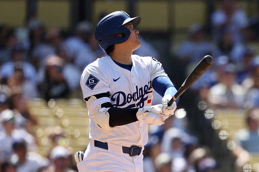 ドジャースの大谷翔平【写真：ロイター】
