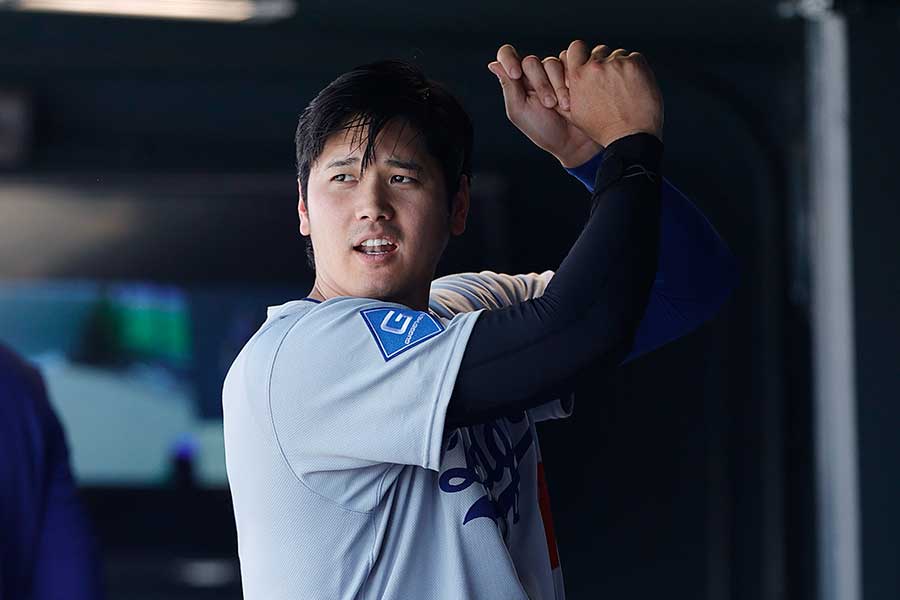 ドジャースの大谷翔平【写真：Getty Images】
