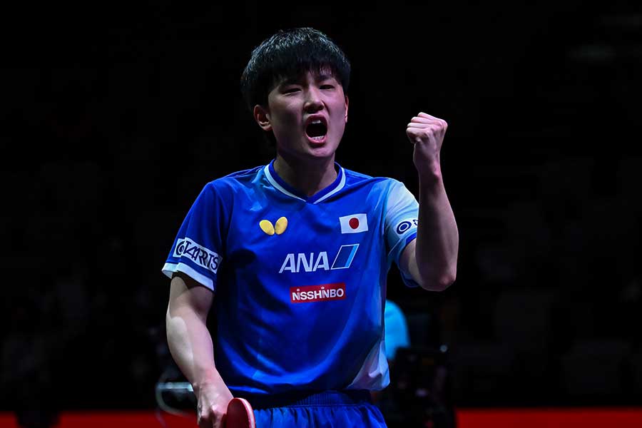 張本智和【写真：Getty Images】