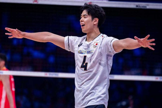 バレー日本男子、パリ五輪5位のスロベニアに3-0圧勝…宮浦17得点 5勝3敗