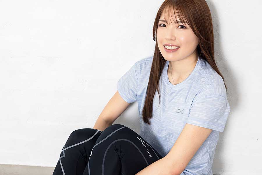 今季の女子チームパシュート日本代表ではこれまでと違ったポジションでスタートを切る【写真：回里純子】