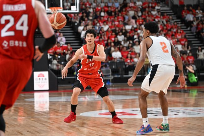 バスケ日本の206cm次世代ビッグマンが存在感 指揮官が挙げたオランダ戦