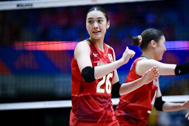 激レア 佐藤淑乃 ネーションズリーグ SVリーグ 国体 バレーボール バレー日本女子の新エース佐藤淑乃が最多19得点 「いつもより燃えまし