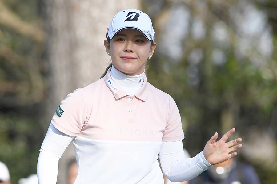 女子ゴルフの吉田優利【写真:産経新聞社】