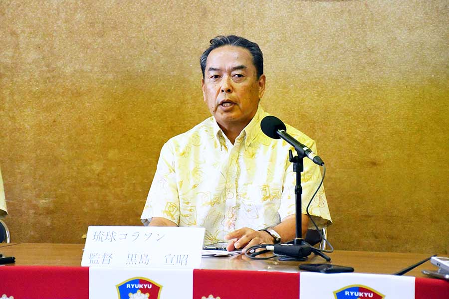 選手、監督として沖縄ハンドボールの発展に貢献してきた黒島氏【写真：長嶺真輝】
