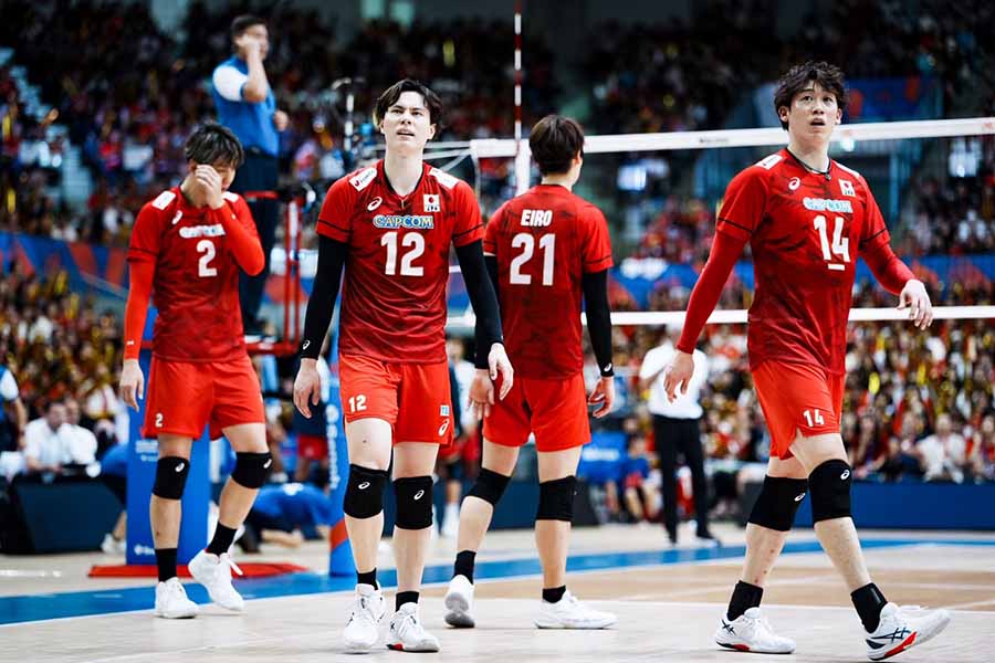 VNL第1週に臨むバレー男子日本代表14人が発表された（写真は昨年）【写真：中戸川知世】