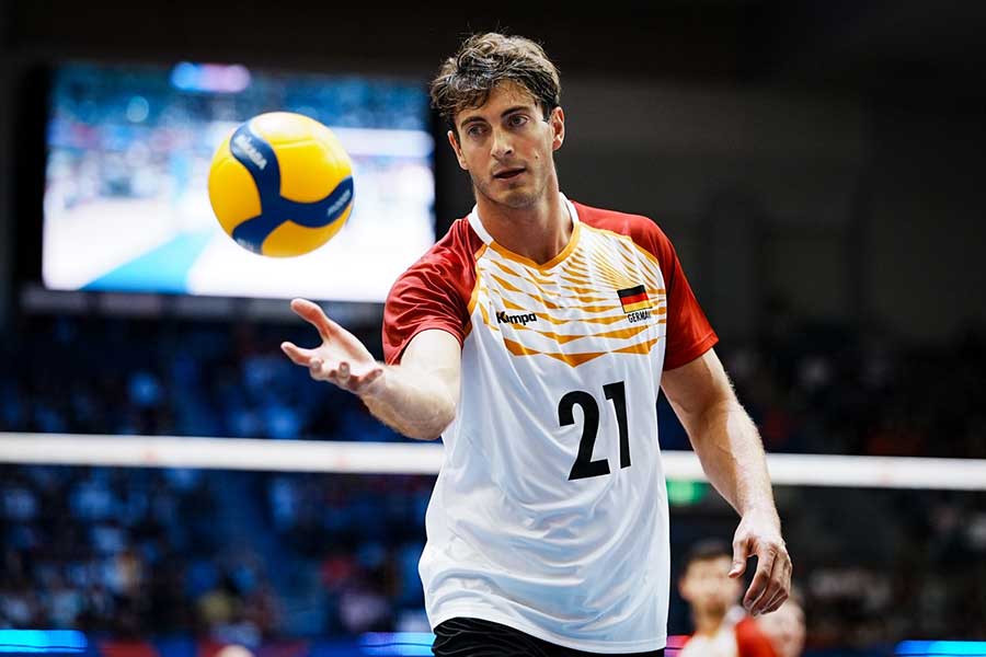 ドイツ代表のトビアス・クリック【写真：中戸川知世】