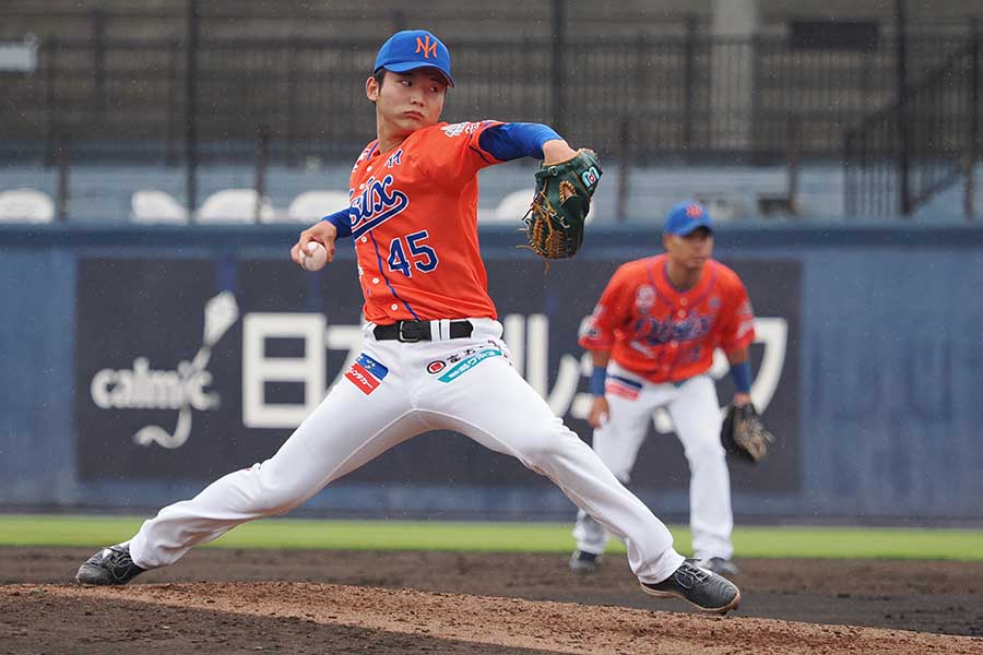 高野は2軍球団でしかできない経験が魅力だと話す【写真：羽鳥慶太】