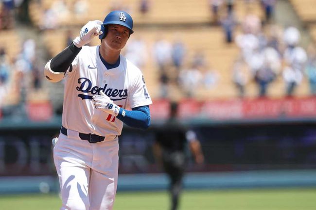 大谷翔平、37号直後に取っていた行動「少し溜めたね」 一塁ベンチ前で