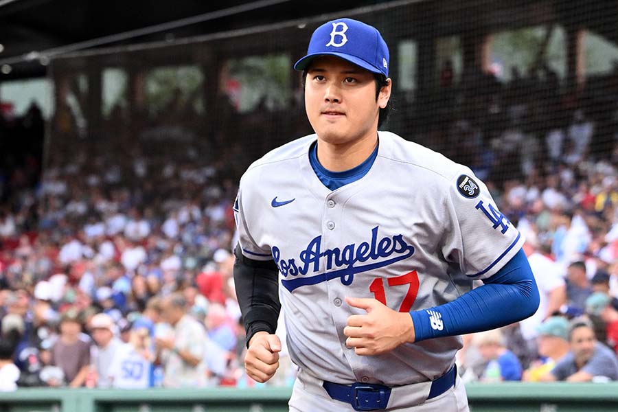 ドジャースの大谷翔平【写真：ロイター】