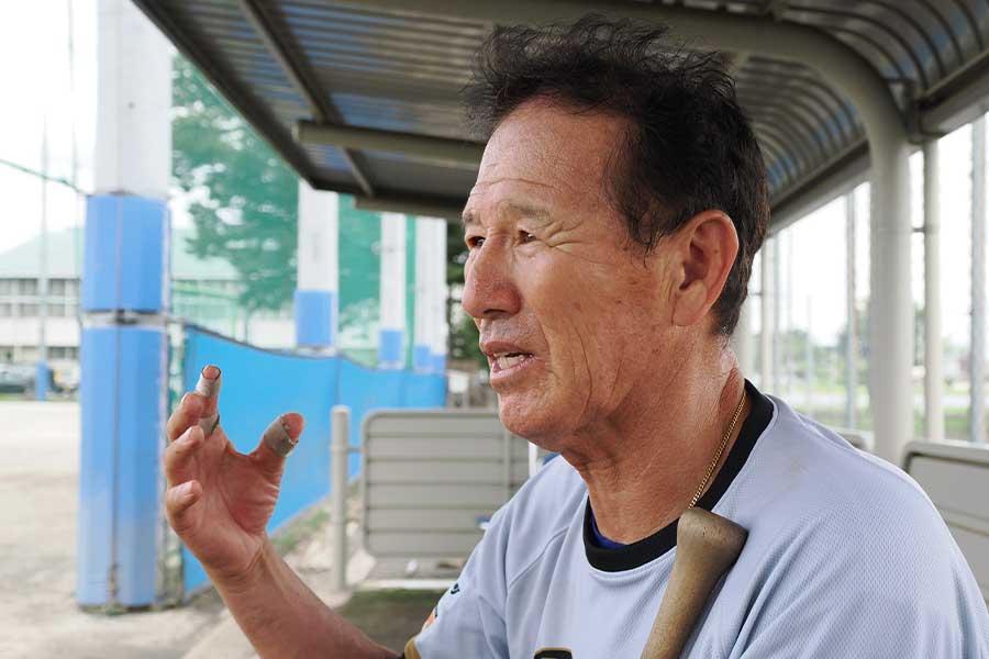18歳のイチローから受けた衝撃を、今も生々しく語る山森さん【写真：羽鳥慶太】