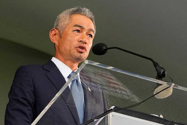 イチロー氏の銅像建立をマリナーズが発表 永久欠番式典で明かされ