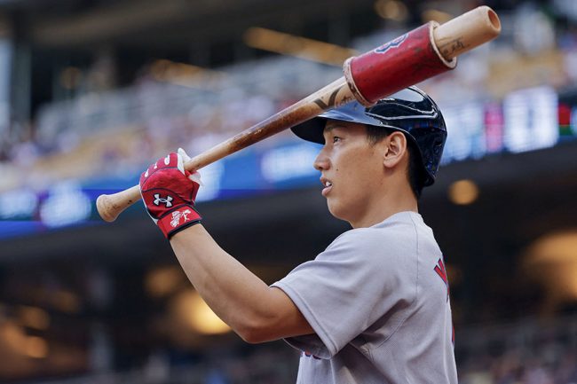 レッドソックス 吉田正尚選手 実使用バット 吉田正尚 実使用 直筆 サイン バット オリックス レッドソックス