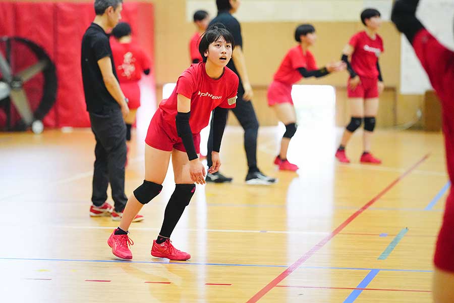 副キャプテンの山口凛さん【写真：荒川祐史】