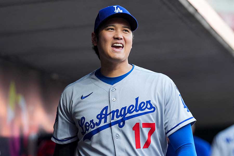 ドジャースの大谷翔平【写真：ロイター】