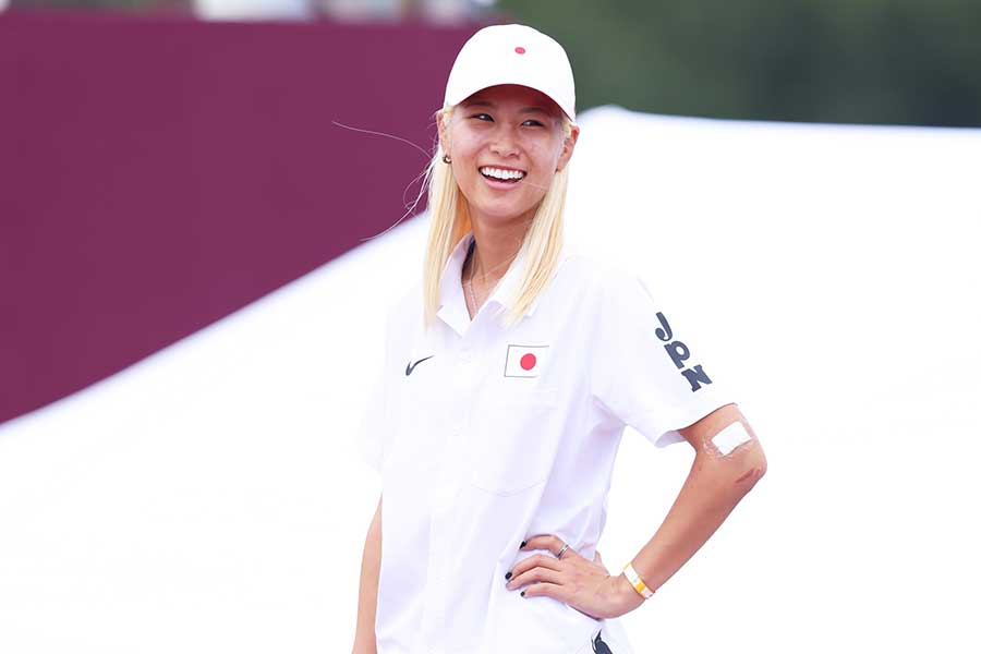 2021年の東京五輪にも出場した西村碧莉【写真：森田直樹/アフロスポーツ】