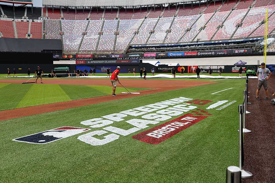 レッズ―ブレーブス戦を開催したブリストル・モータースピードウェー【写真：ロイター】