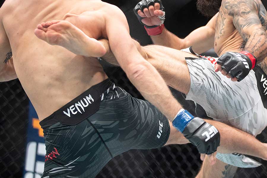 総合格闘技の世界最高峰UFCで、日本人ファイターが衝撃の1回KO劇を披露した（画像はイメージ）【写真：AP/アフロ】