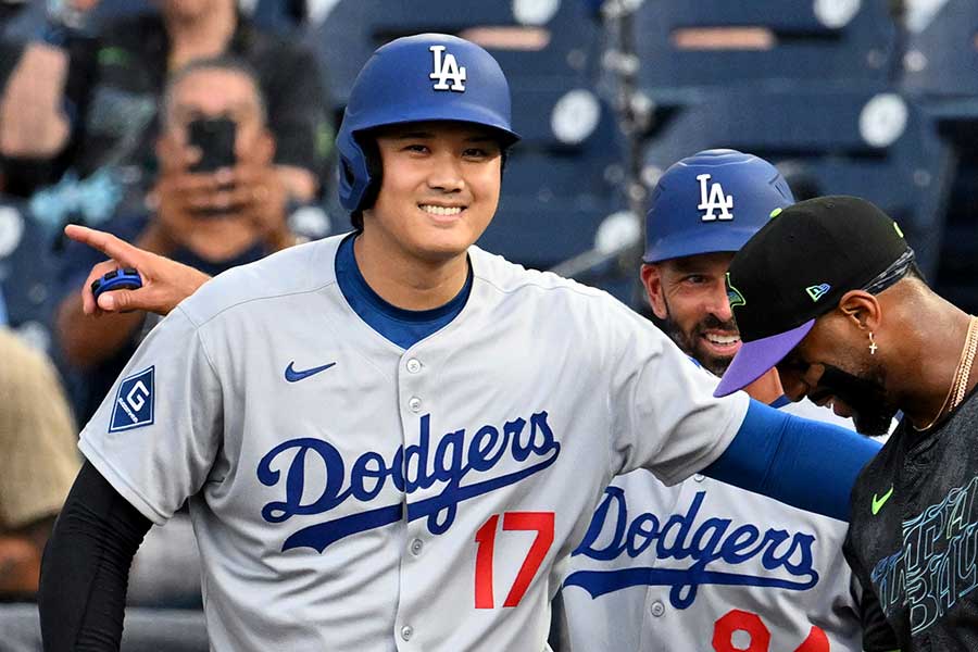 ドジャースの大谷翔平【写真：AP/アフロ】