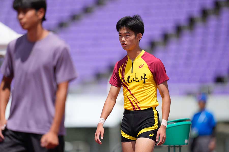 豊原は勉強と部活を両立して大会に挑んだ【写真：奥井隆史】