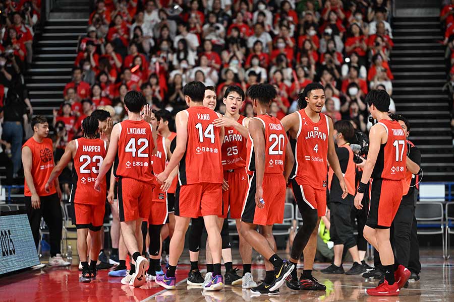 男子バスケ日本代表【写真:徳原隆元】