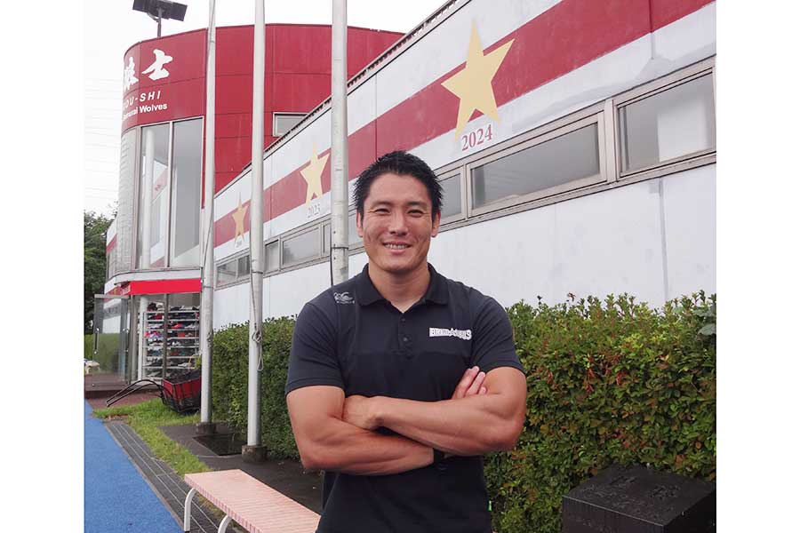 取材に応じた東芝ブレイブルーパス東京・森田佳寿コーチングコーディネーター【写真：編集部】