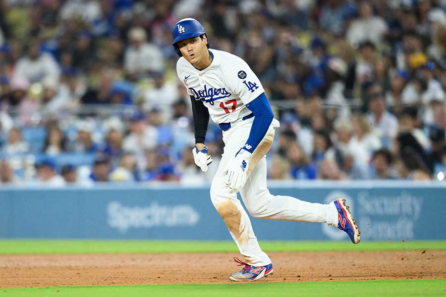 カージナルス戦に出場したドジャースの大谷翔平【写真:ロイター】