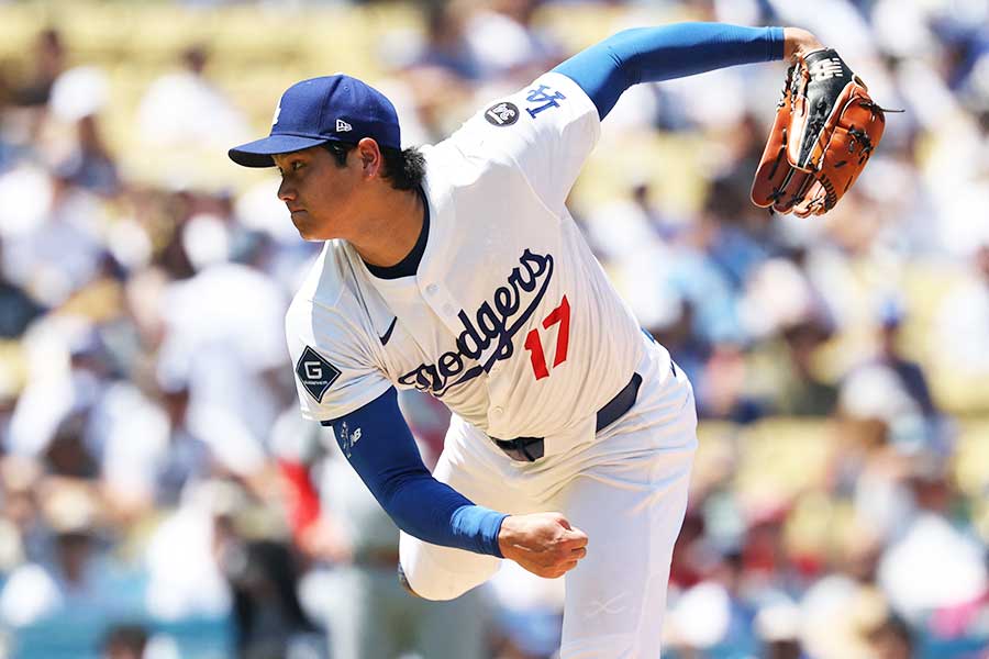 ドジャースの大谷翔平【写真：ロイター】