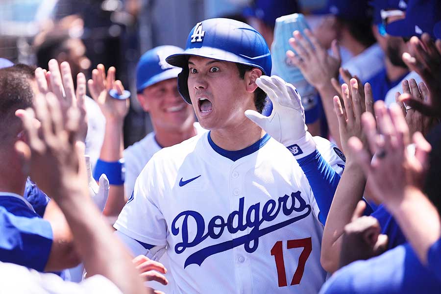 ドジャースの大谷翔平【写真：AP/アフロ】