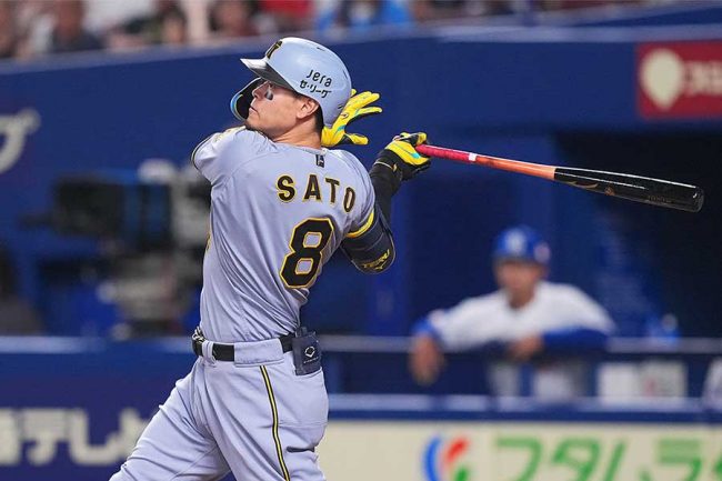 えぇ…これで入るんすか」 阪神サトテル29号、力感なき中越え弾に虎党