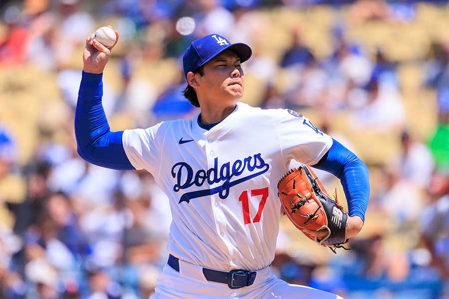 ドジャースの大谷翔平【写真：ZUMA Press/アフロ】