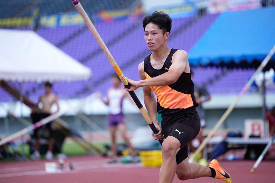 陸上部のない阿南光に進んだことが井上の転機になった【写真：奥井隆史】