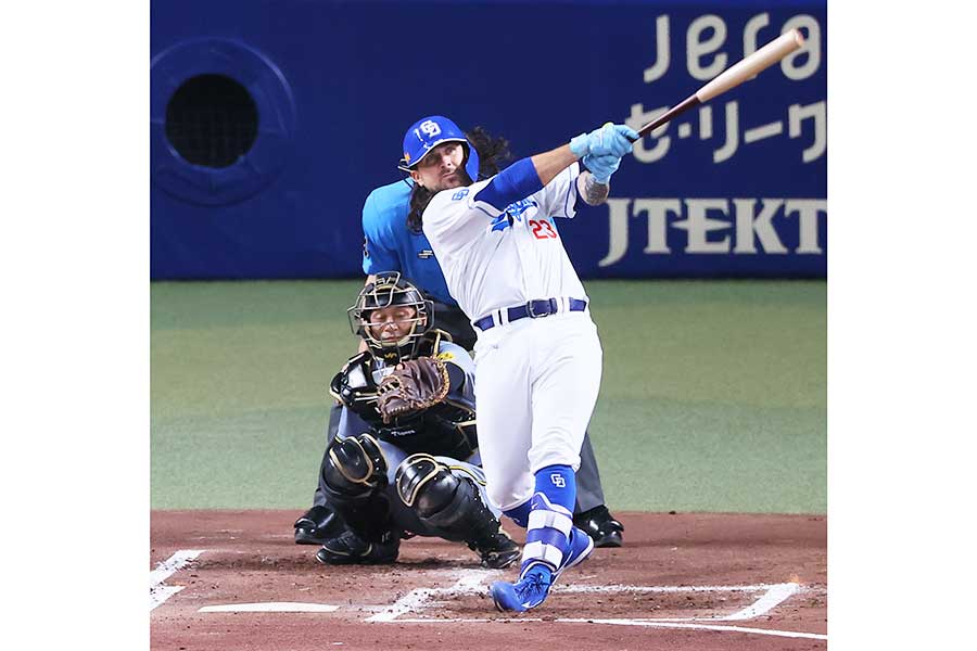 中日のマイケル・チェイビス【写真：産経新聞社】