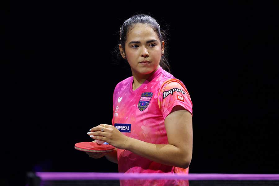 WTTチャンピオンズ横浜に参戦しているアドリアーナ・ディアス【写真:YUTAKA/アフロスポーツ】