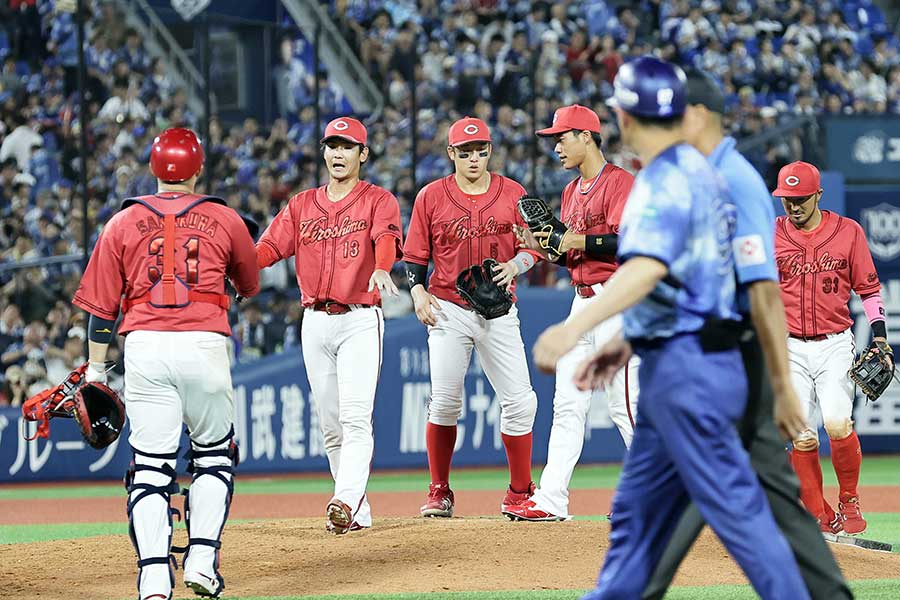 カープ女子の人気俳優がハマスタの現地観戦を報告【写真:産経新聞社】