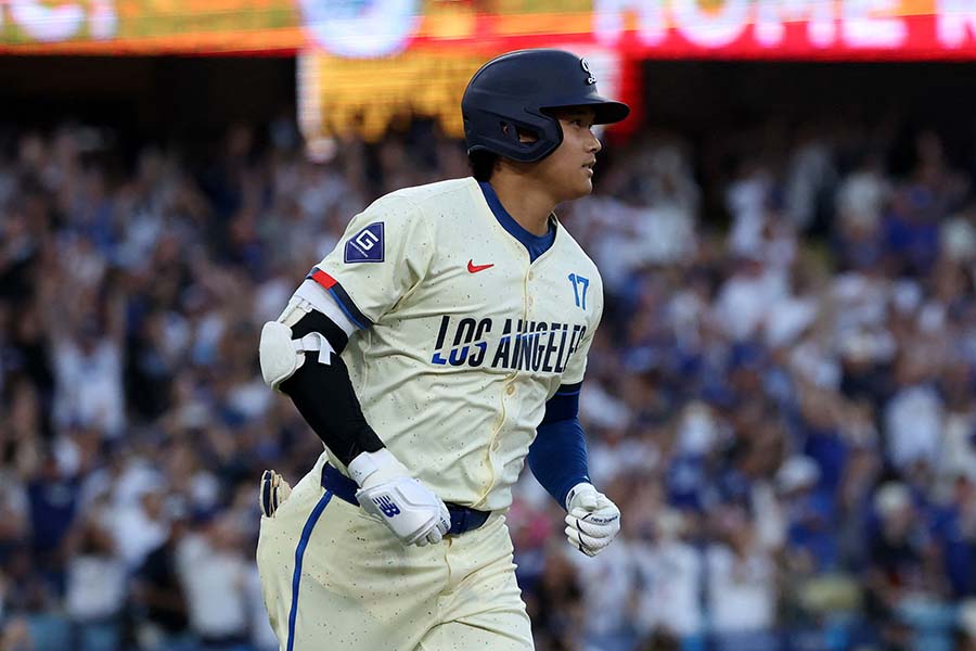 40号を放ったドジャースの大谷翔平【写真:ロイター】