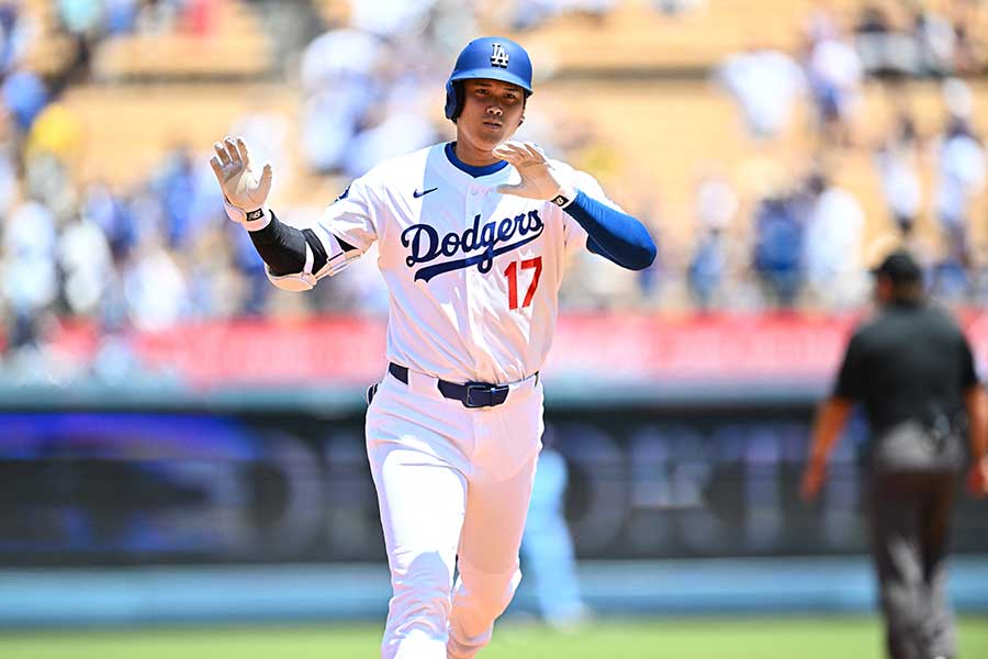 41号を放ったドジャースの大谷翔平【写真：ロイター】