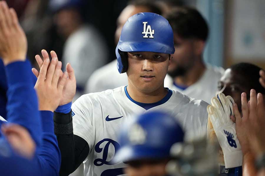 ドジャースの大谷翔平【写真：ロイター】