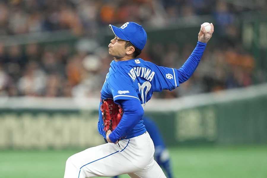 中日の松山晋也【写真：産経新聞社】