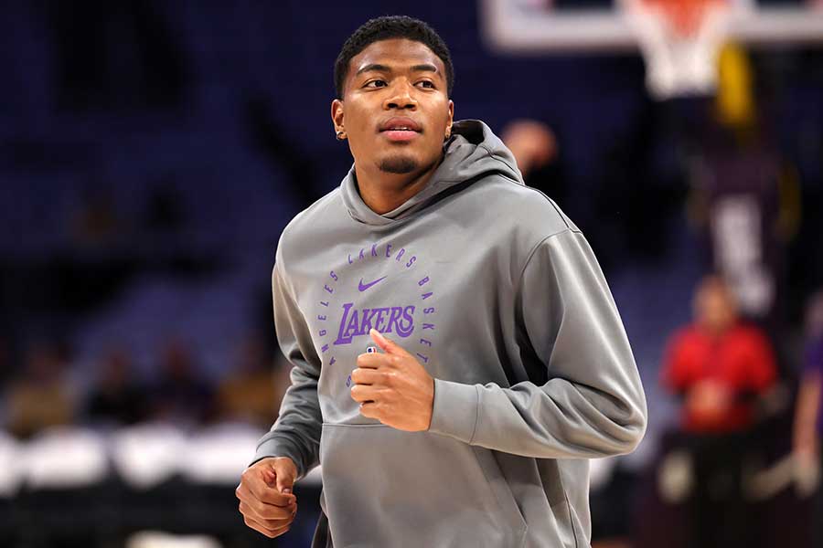 レイカーズの八村塁【写真:Imagn/ロイター/アフロ】