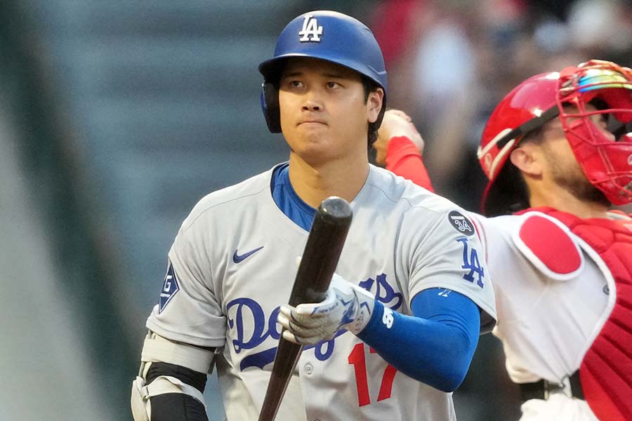ドジャースの大谷翔平【写真：ロイター】