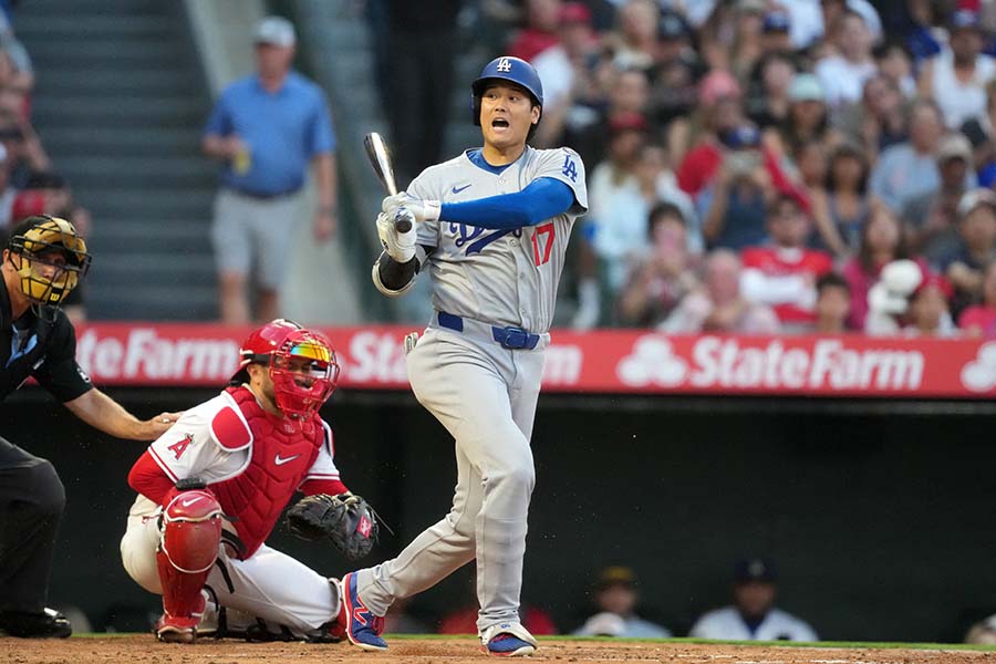 ドジャースの大谷翔平【写真：ロイター】